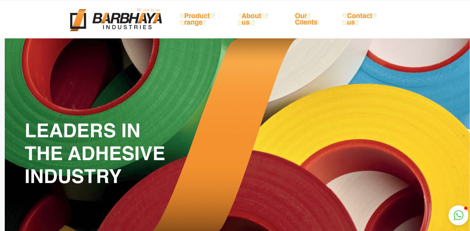 Barbhaya Industries website preview